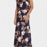 Lisa | Maxi Floral Halter