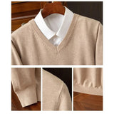 Tyler - Men's V-Neck Jumper