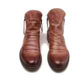Toby - Faux Leather Chelsea Boots