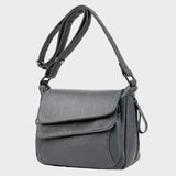 Eleanor - Geometric Flap Shoulder Bag